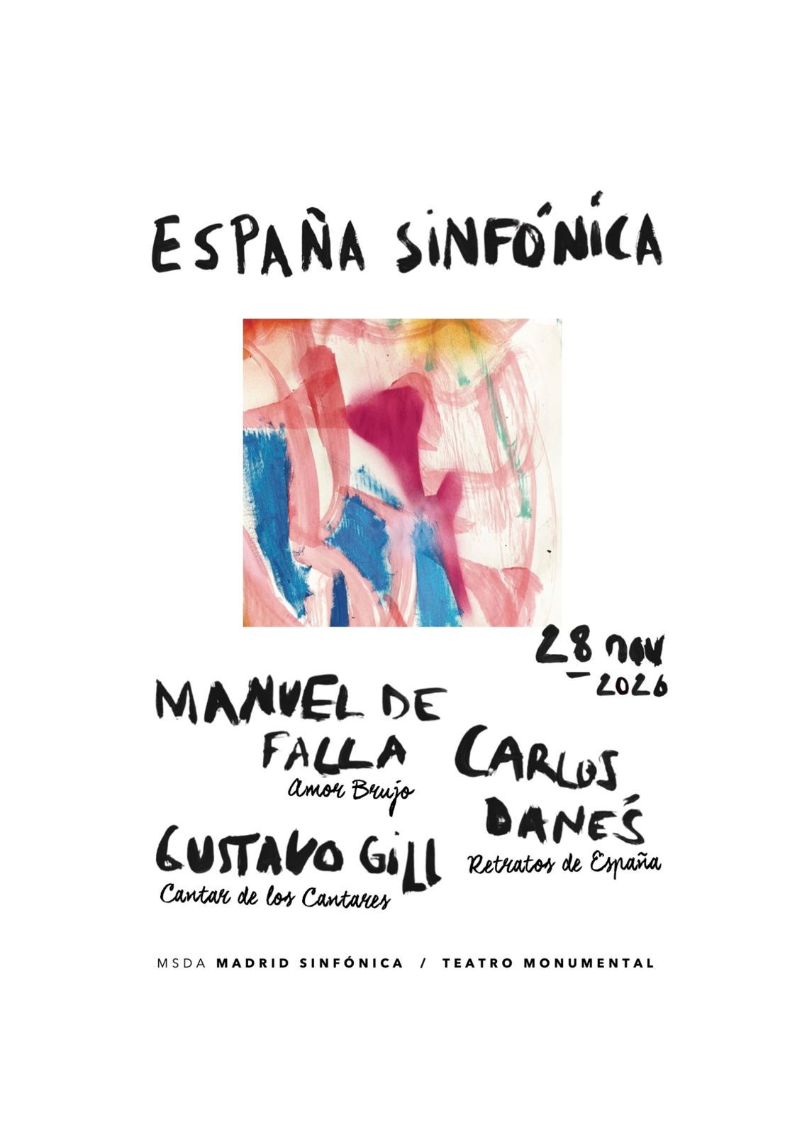Cartel de España Sinfónica